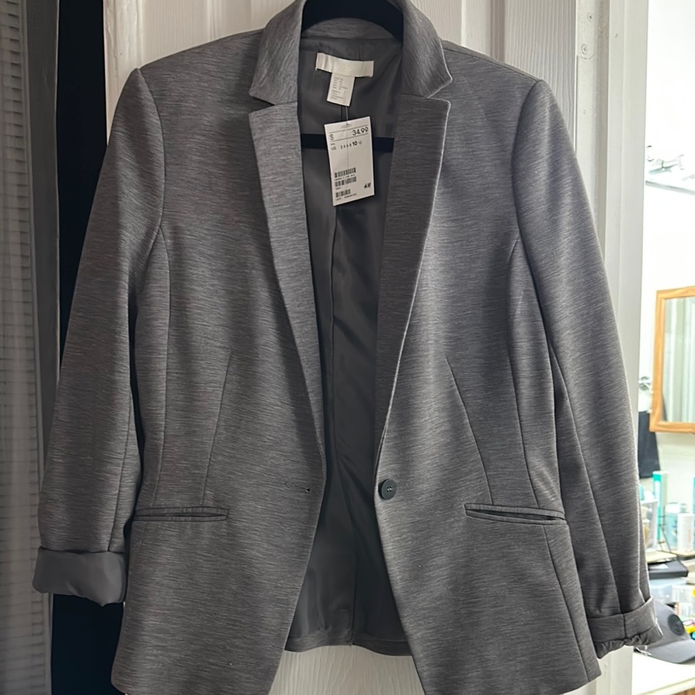 Gray Women's Blazer